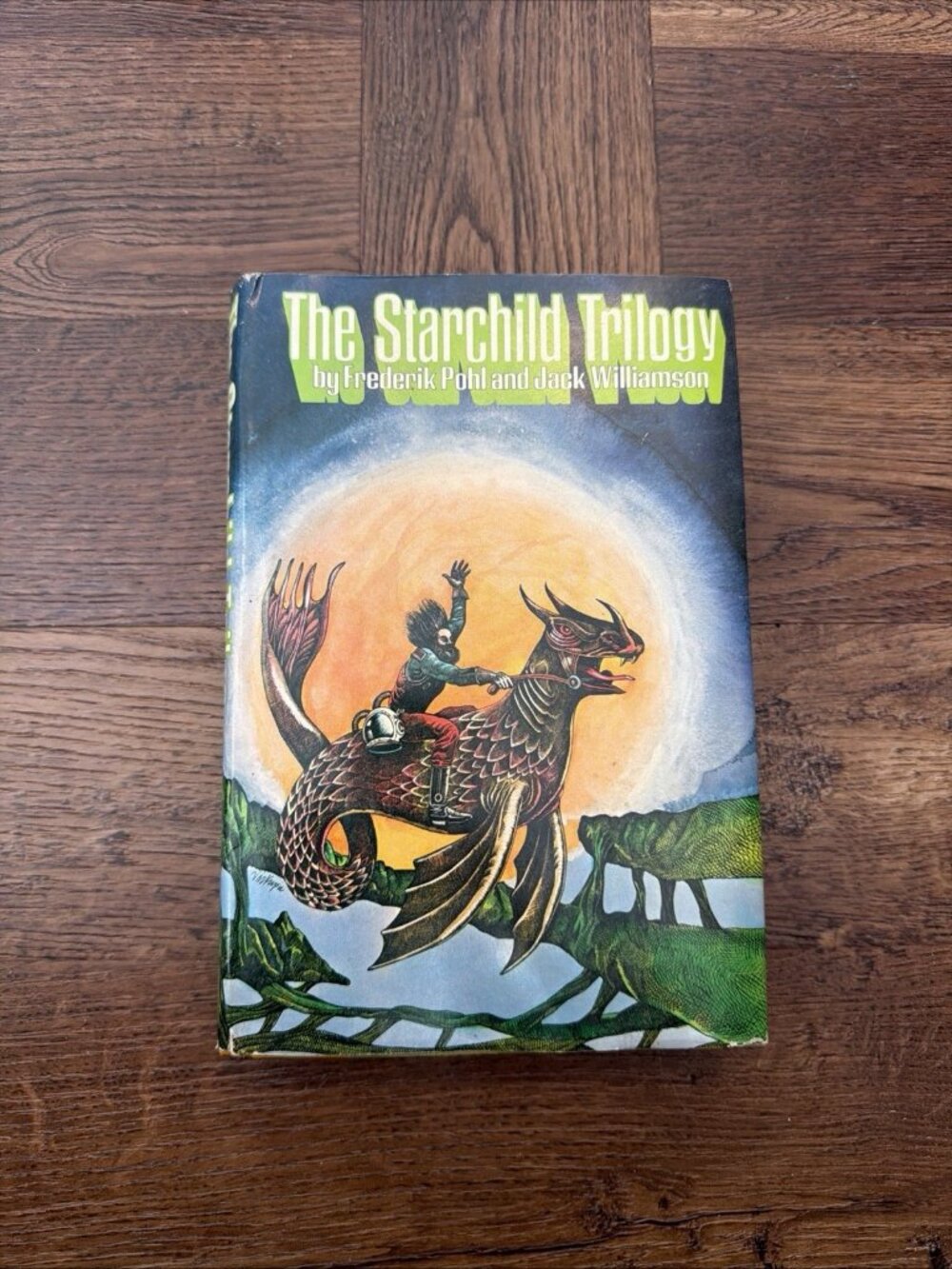 The Starchild Trilogy by Frederik Pohl and Jack Williamson Book Club 1969,HCDJ A